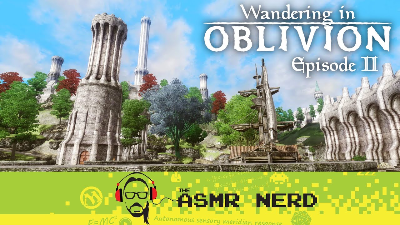 ASMR Whisper | Wandering in The Elder Scrolls IV: Oblivion | The Imperial City