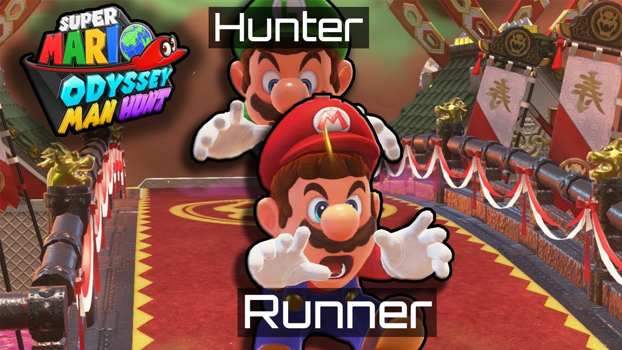 My Friend HUNTED Me During a Mario Odyssey Speedrun...