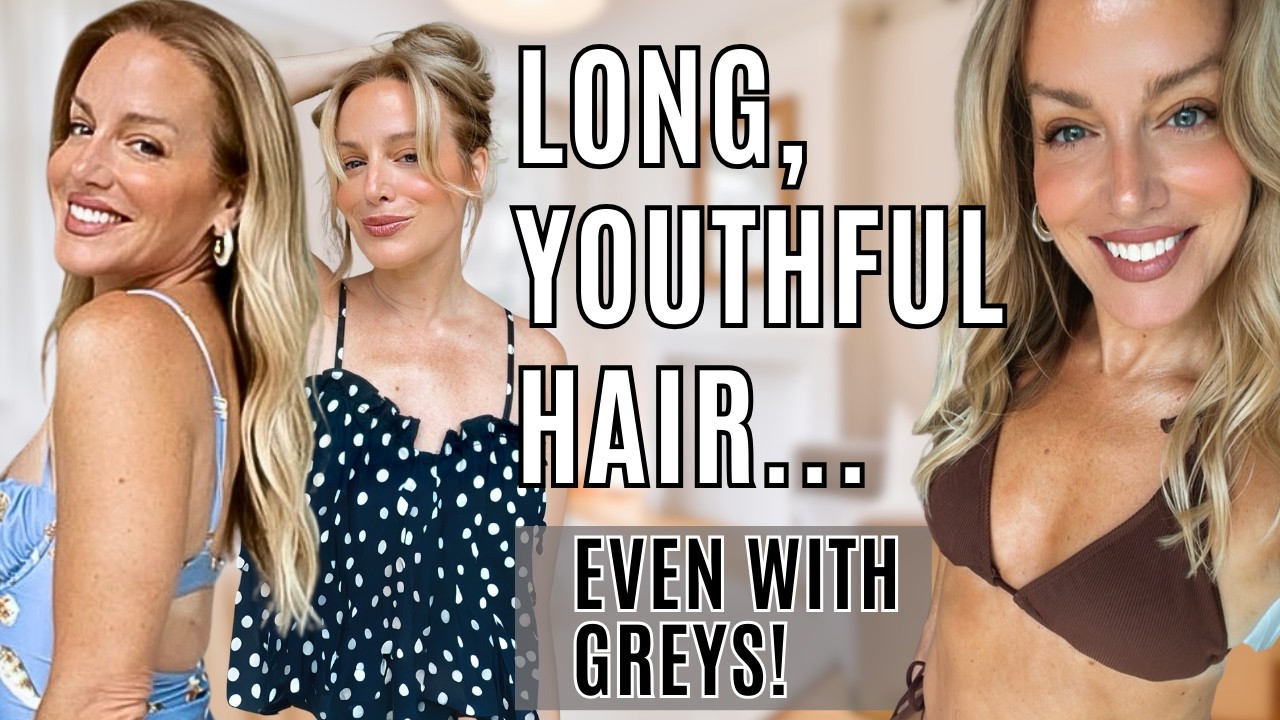 Long Hair after 50 (with Greys!) : Everything I do to keep it looking healthy, fresh and youthful!