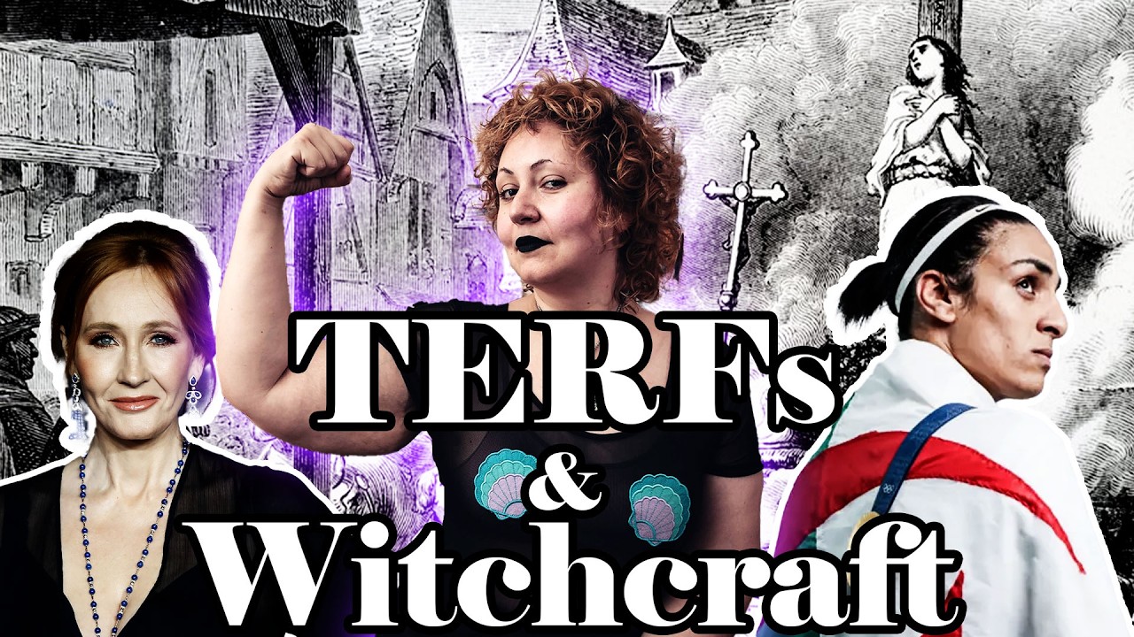 Разоблачение связи между колдовством и TERF (транс-исключающими феминистками-радикалками).