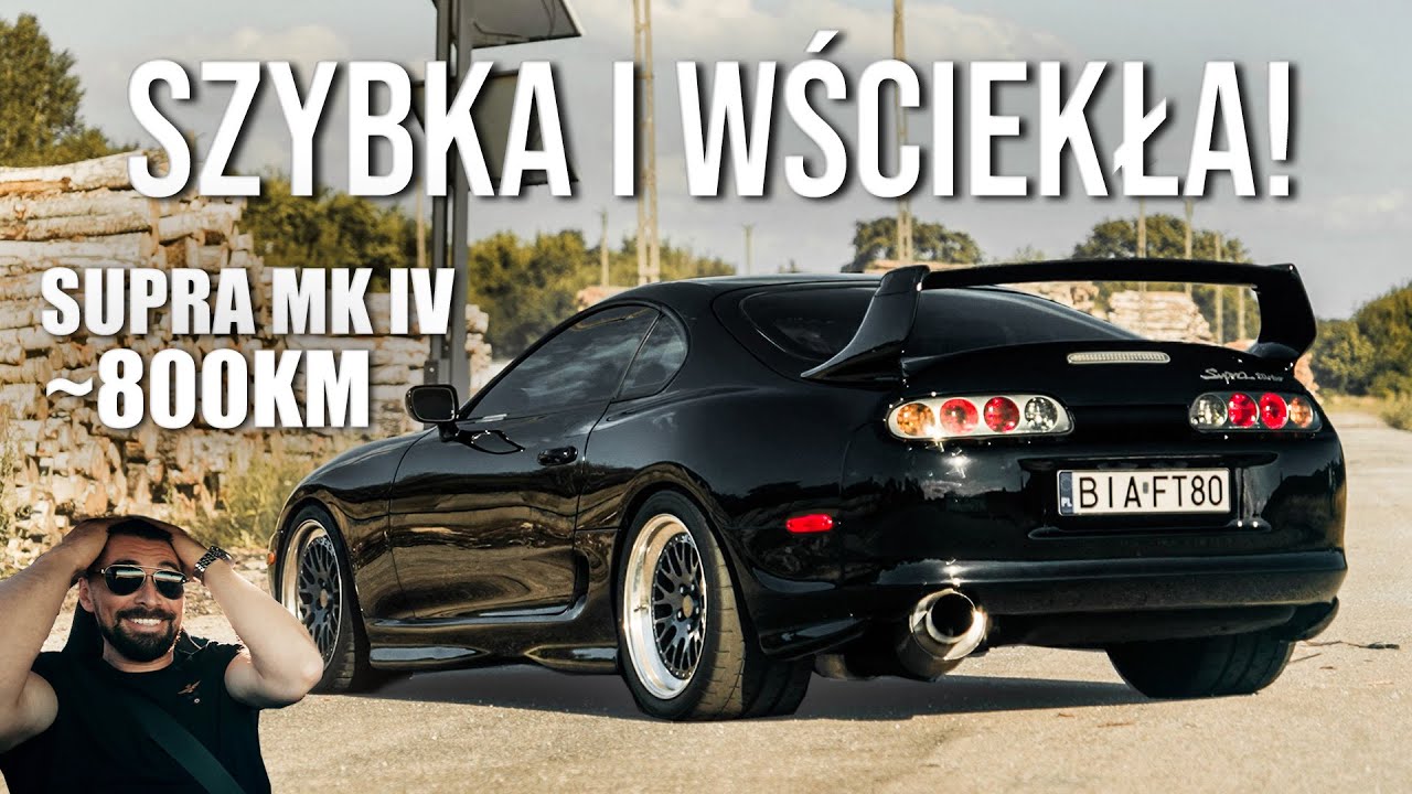 Kultowa Toyota Supra MK IV - Legenda JDM - Jeden z najciekawszych egzemplarzy w PL!!