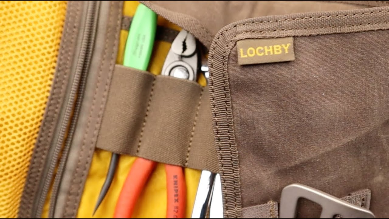 Сумка для инструментов Lochby, которая войдет в историю! Вощеный брезент, мастерство старинных ре...