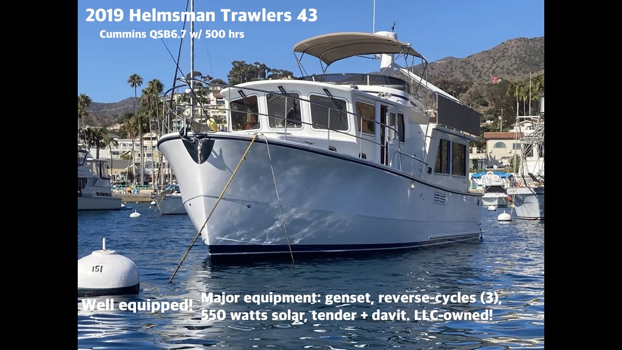 2019 Helmsman Trawlers 43 Pilothouse Walkthrough Tour