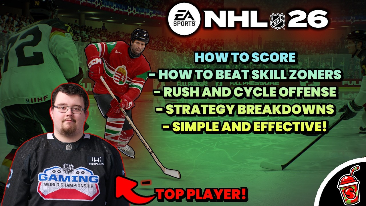 NHL 26 — КАК ЗАБИВАТЬ ГОЛЫ — ЭЛИТНОЕ РУКОВОДСТВО ПО НАПАДЕНИЮ!