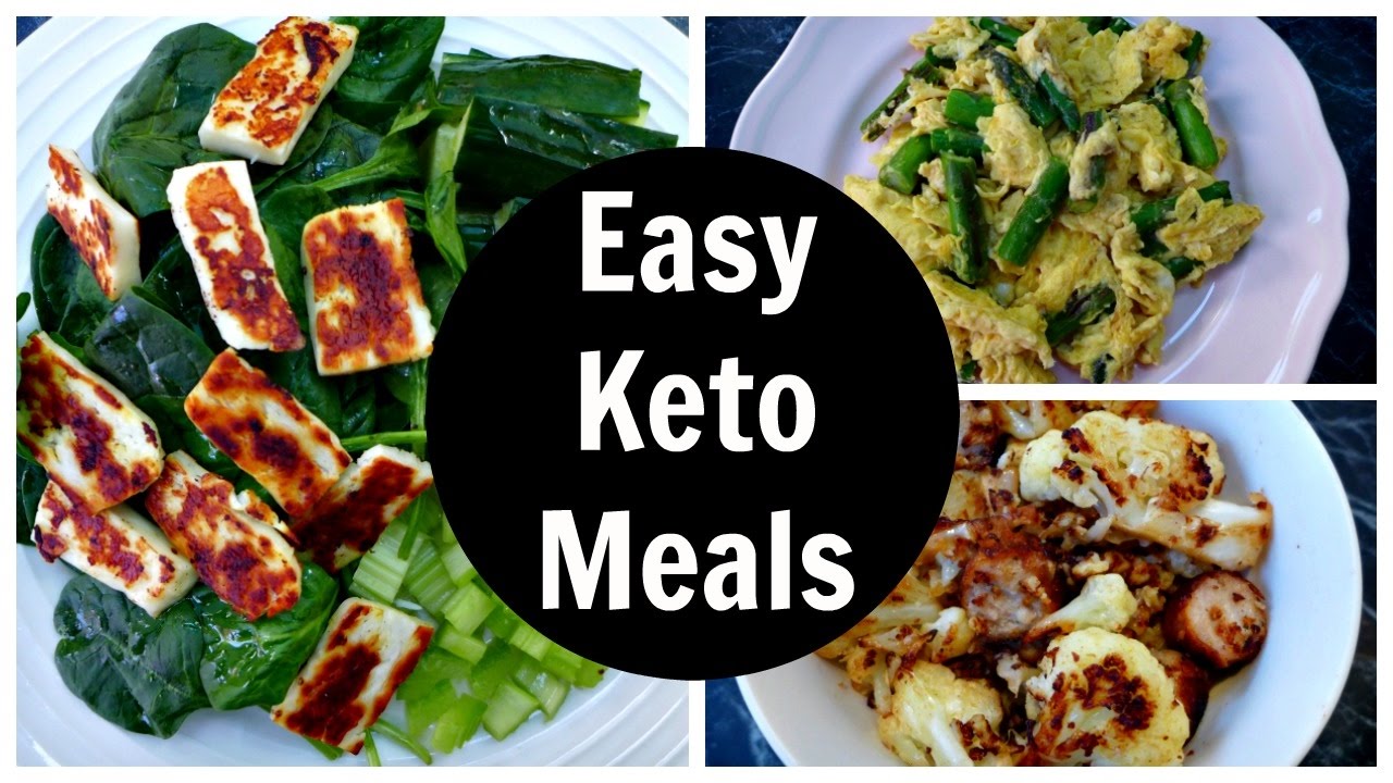 Easy Keto Meals - Full Day of Low Carb Ketogenic Diet Eating