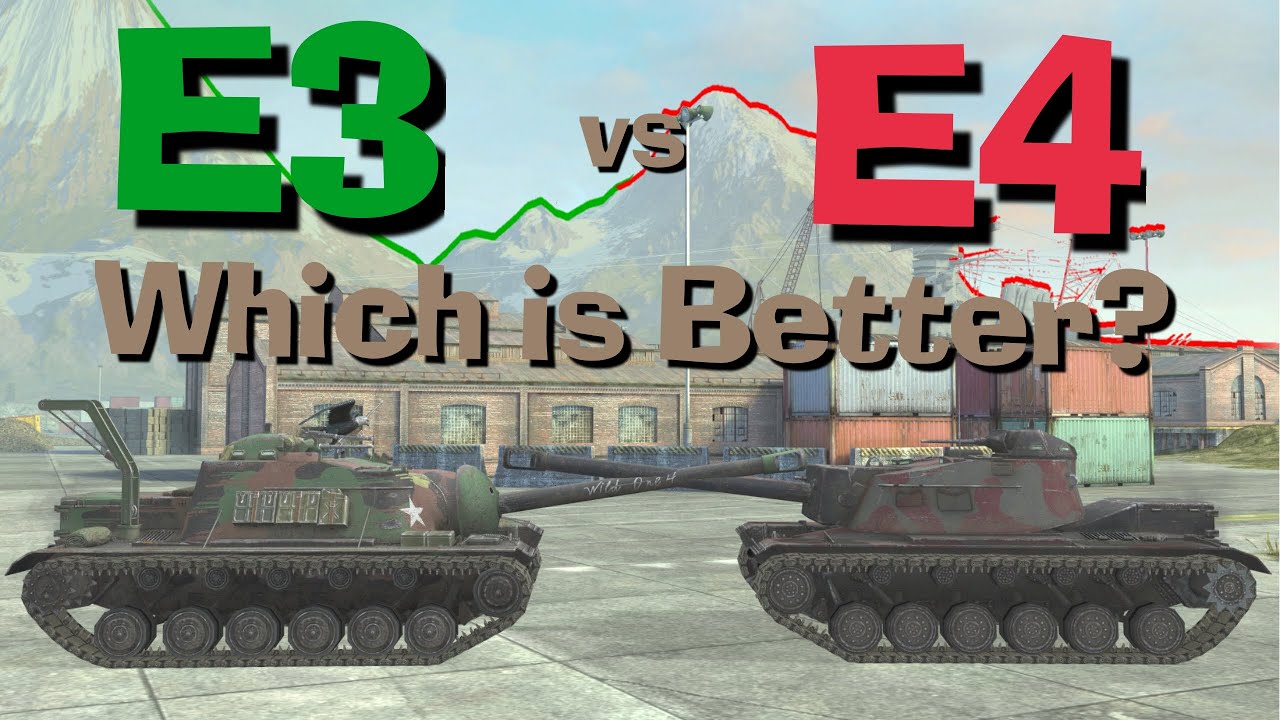 WOT Blitz Face Off || T110E3 vs T110E4 || Update 10.0