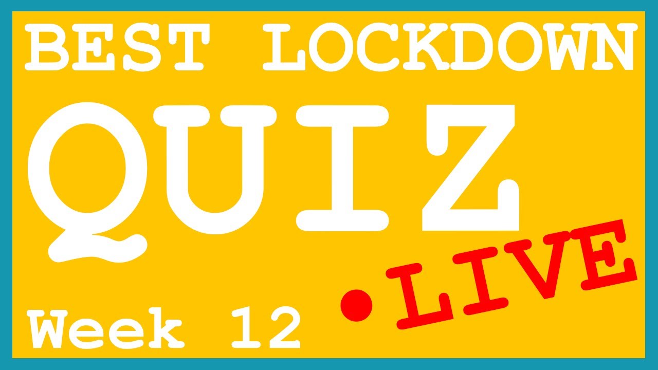 Online Quiz | Week 12 | Live Trivia Questions | Online Pub Quiz | Live Virtual Quiz 2020