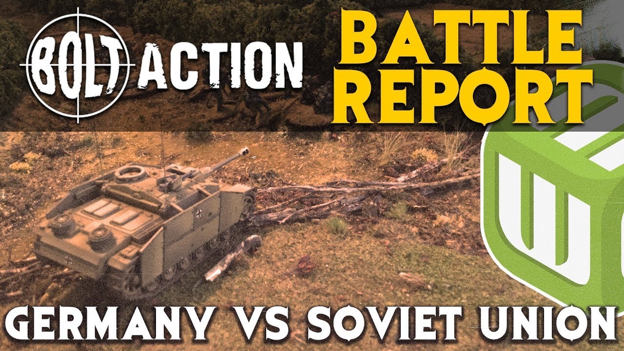 Germans vs Soviets Bolt Action Battle Report Ep 01