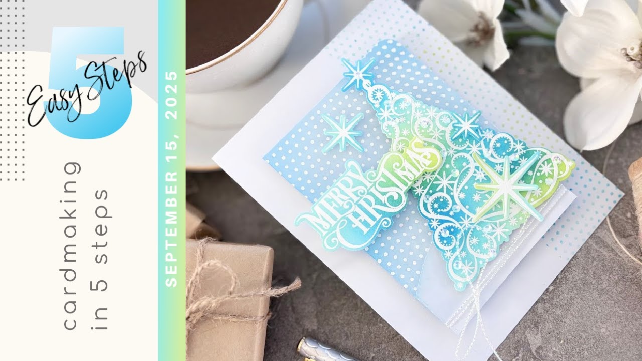 Crafting Christmas Cards: Easy 5-Step Guide | STAMPtember® EXCLUSIVE Gina K Designs & Simon Says