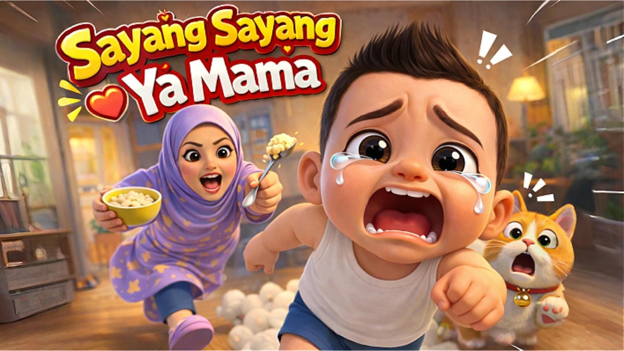 Sayang Sayang Ya Mama ❤️ Lagu Anak Lucu Hisyam & Umi