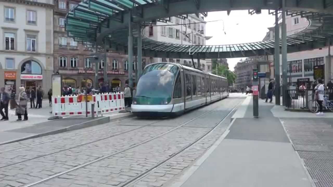 Tramway de Strasbourg//Straßenbahn Straßburg Teil I