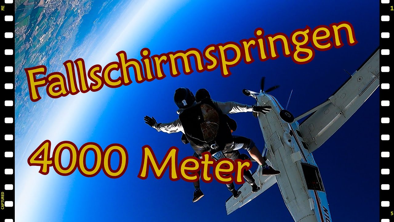 Fallschirmspringen aus 4000 Meter (Tandem) | 2022 | Wr. Neustadt