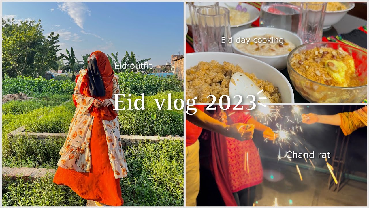 Eid vlog 2023✨chand raat+eid vlog 2023🌿chand raat shopping, lots of cooking|Bangladesh🇧🇩