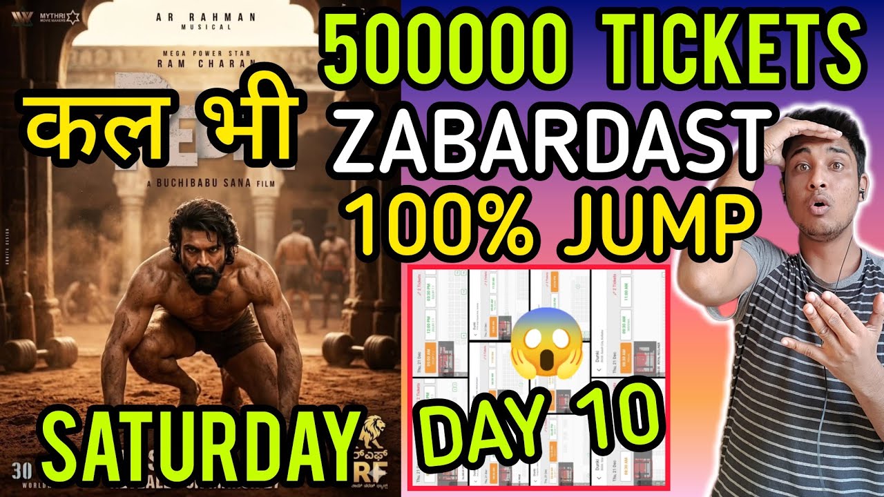 PEDDI Day 10 Advance Booking Report | PEDDI Box Office Collection | PEDDI Worldwide Collection
