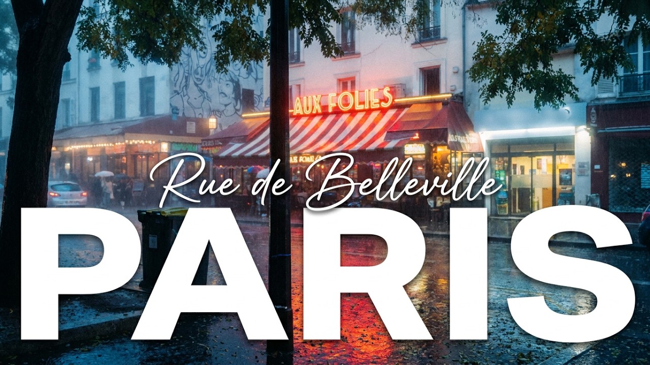Walking Tour Live Paris BELLEVILLE
