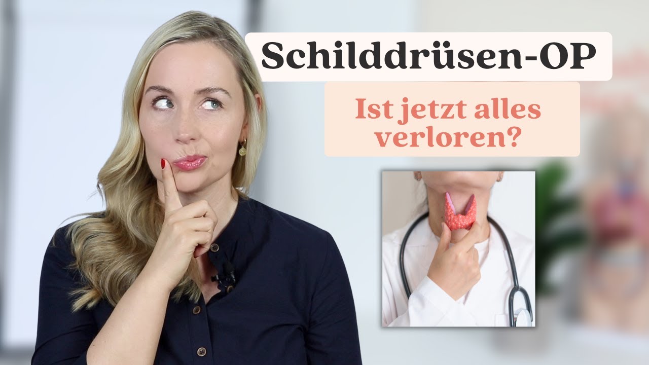 Schilddrüsen OP: Ohne Schilddrüse leben - was jetzt?