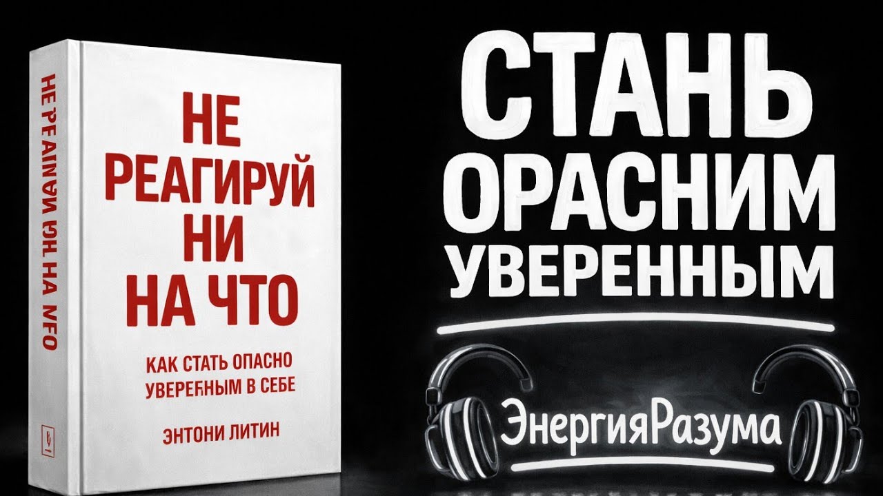Как стать опасно уверенным в себе  | Полная аудиокнига по саморазвитию | Уверенность и мотивация