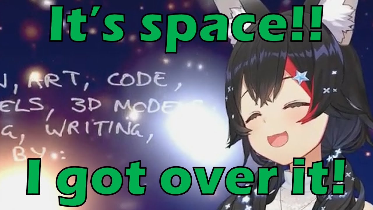 [ 25 Jan 2022 ] Mio Has Finally Reached Space In Getting Over It [ Ookami Mio / Eng Subs ]