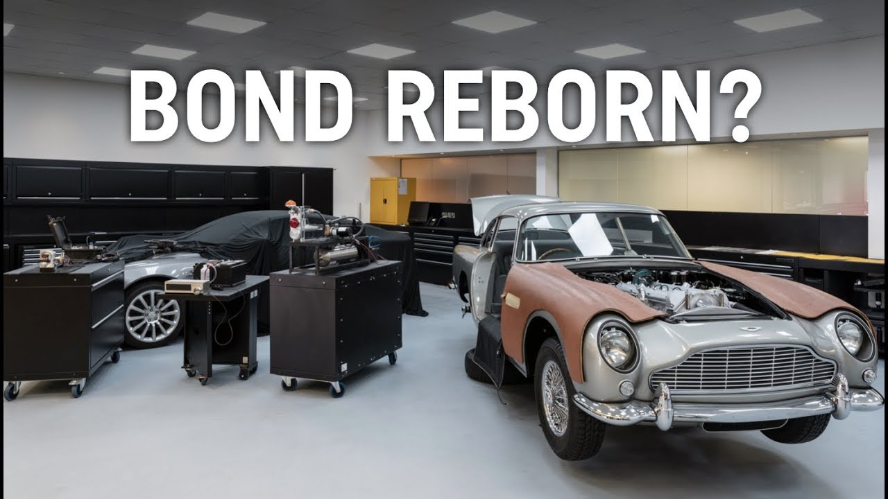 Aston Martin is building 25 DB5 Bond cars - with REAL gadgets