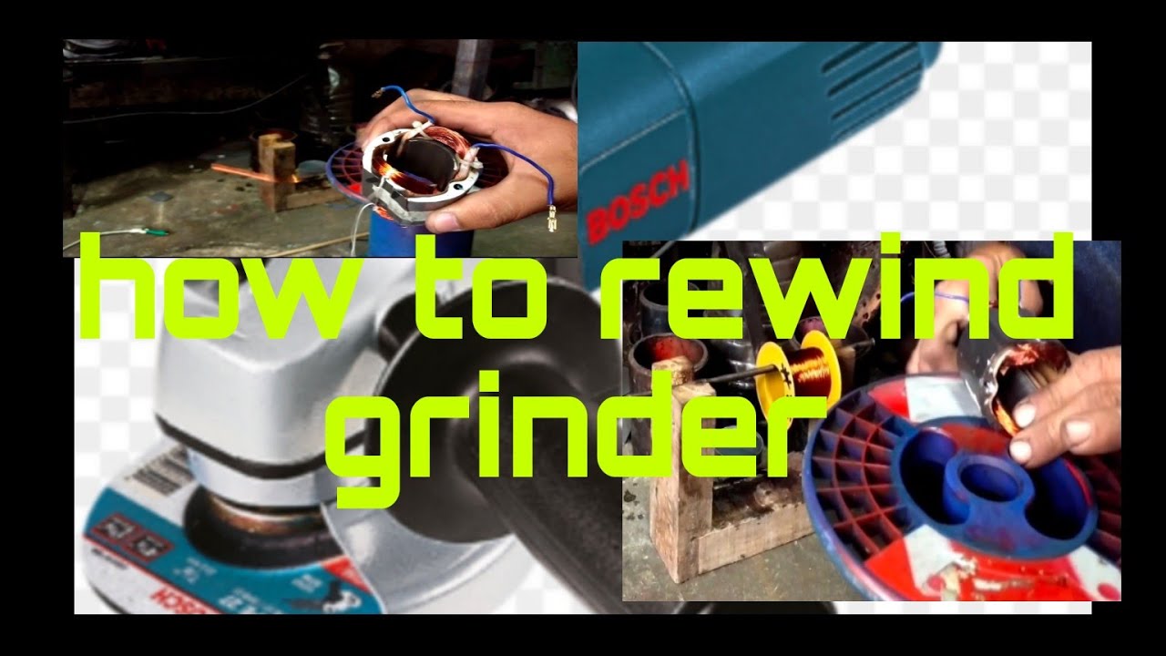 Paano mag rewind ng grinder (Isang araw lang nagamit nasira agad) Tagalog tutorial @jhunaltv1924