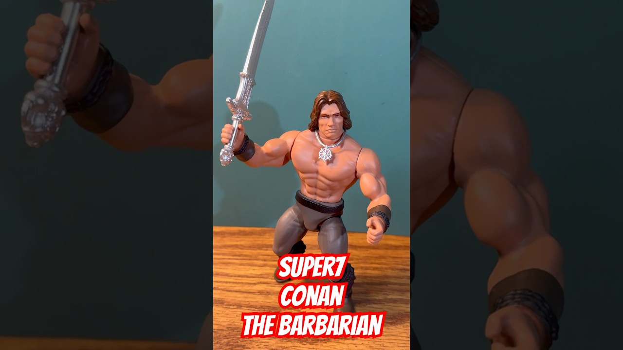 Super7 CONAN THE BARBARIAN Movie Figure Quick Look! Schwarzenegger #super7 #conan #conanthebarbarian