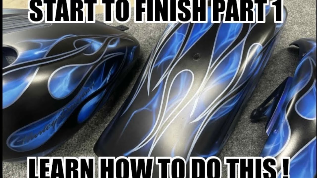 Ultimate How to Paint Flames Tutorial (Step by Step) PART 1