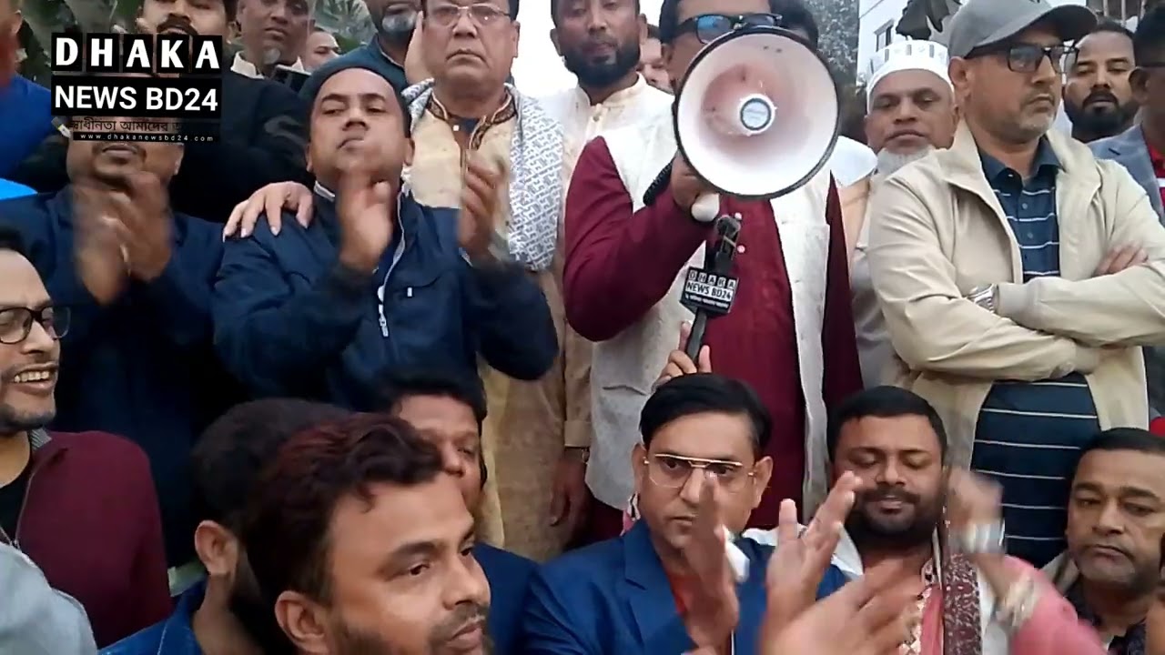 ঢাকা ১৮ আসনের বিএনপির মনোনীত প্রার্থী এস এম জাহাঙ্গীরের নির্বাচনী প্রচারণা