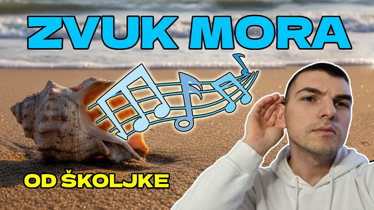 DA LI ŠKOLJKA ISPUŠTA ZVUK MORA ?