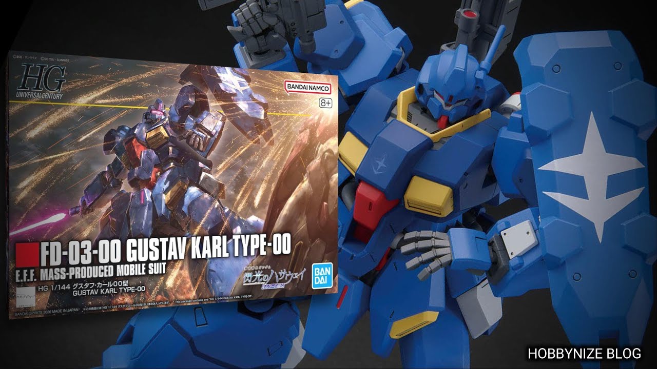 HG 1/144 Gustav Karl Type 00 / Mobile Suit Gundam: Hathaway's Flash