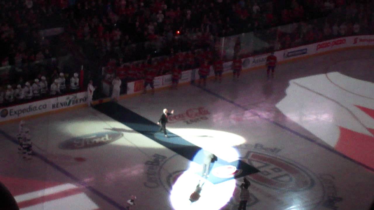 Soviet vs Canada 1972 ceremony at the Bell Centre + THX sound effect