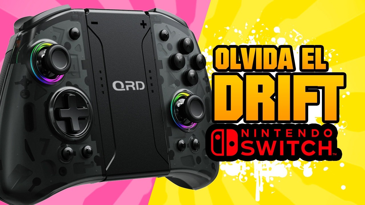¿MEJORES JOYCONS de NINTENDO SWITCH? 👉 PROBAMOS los QRD Stellar T5