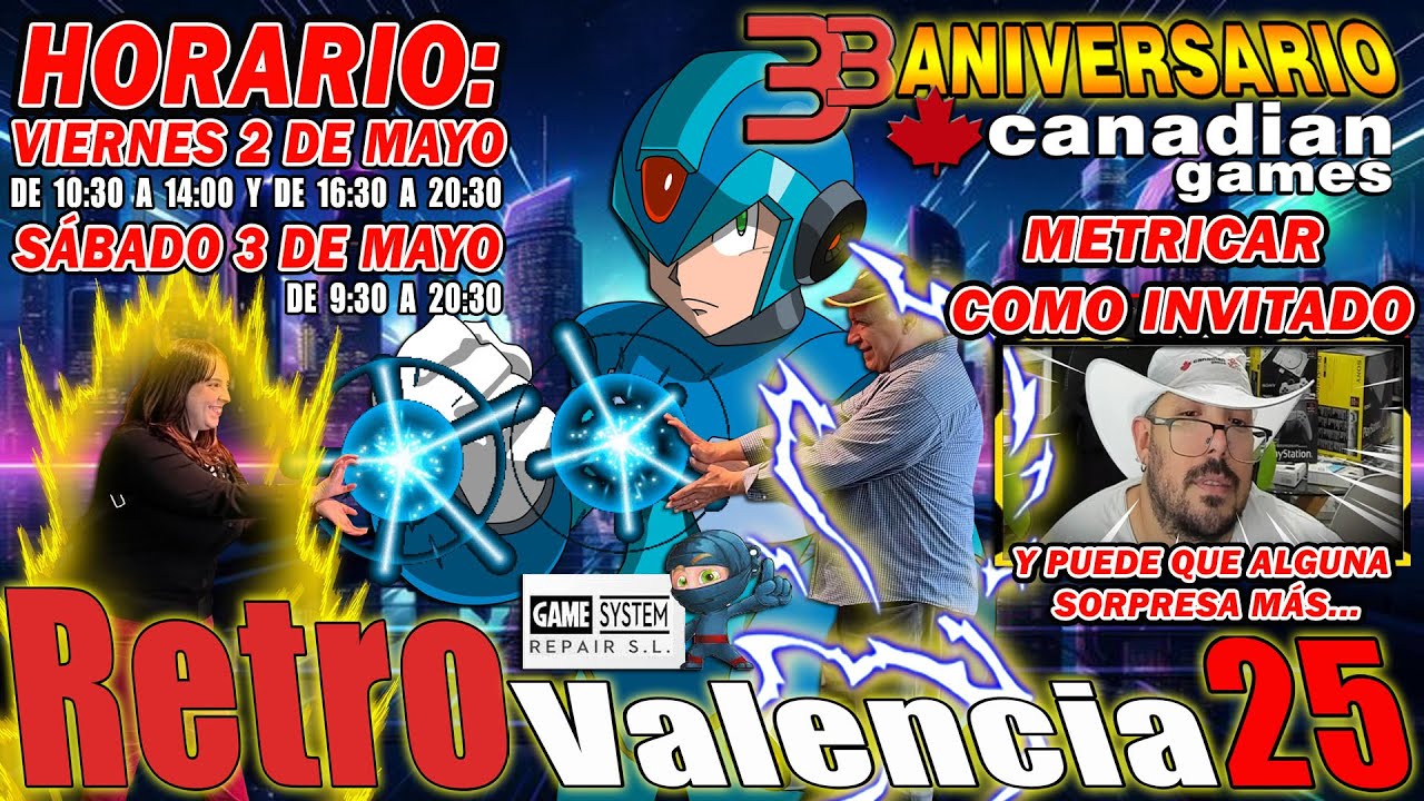 Canadian Games - Valencia: Retro Valencia 25 - 33 Aniversario (2025)