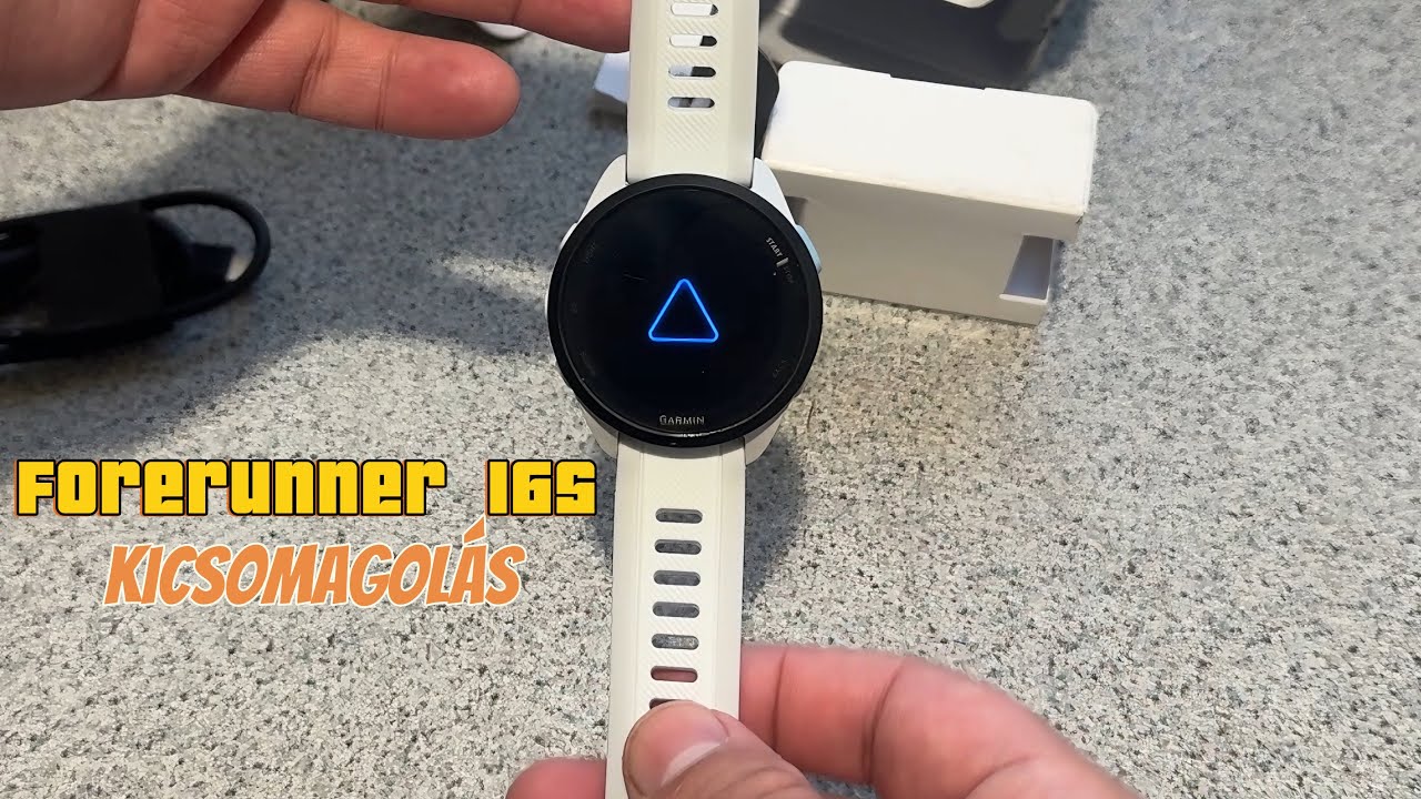 Garmin Forerunner 165 kicsomagolás
