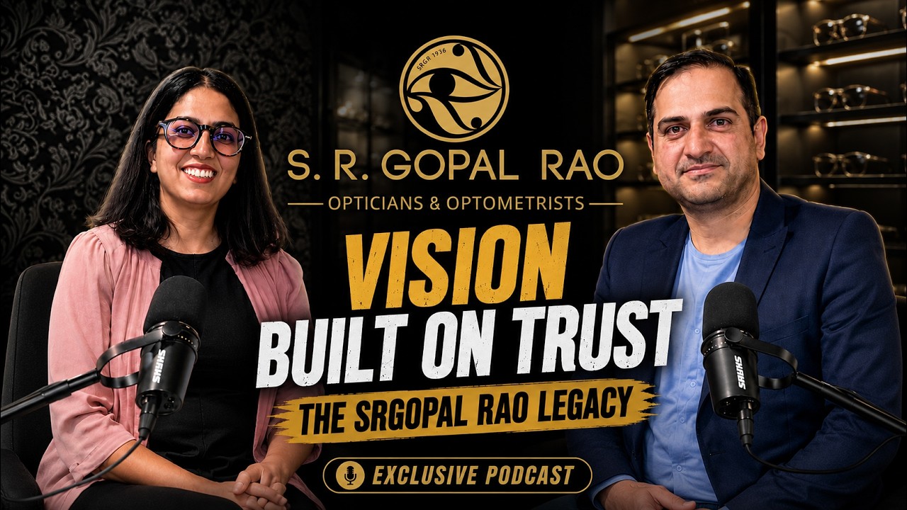 S.R.Gopal Rao || Legacy of late 1800's || Essilor Expert #srgopal #quickeyes