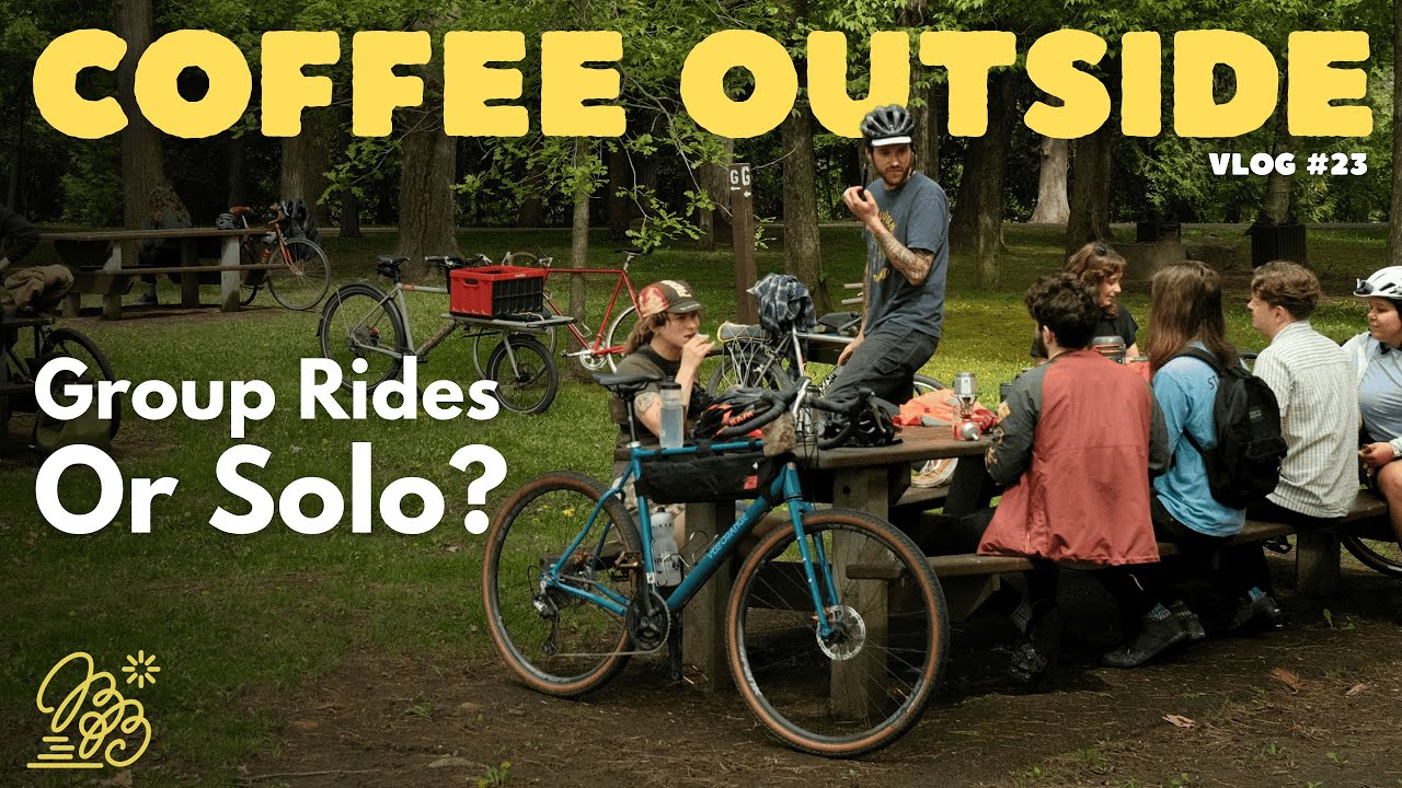 Coffee Outside Group Ride | A Slow Morning Riding Bikes