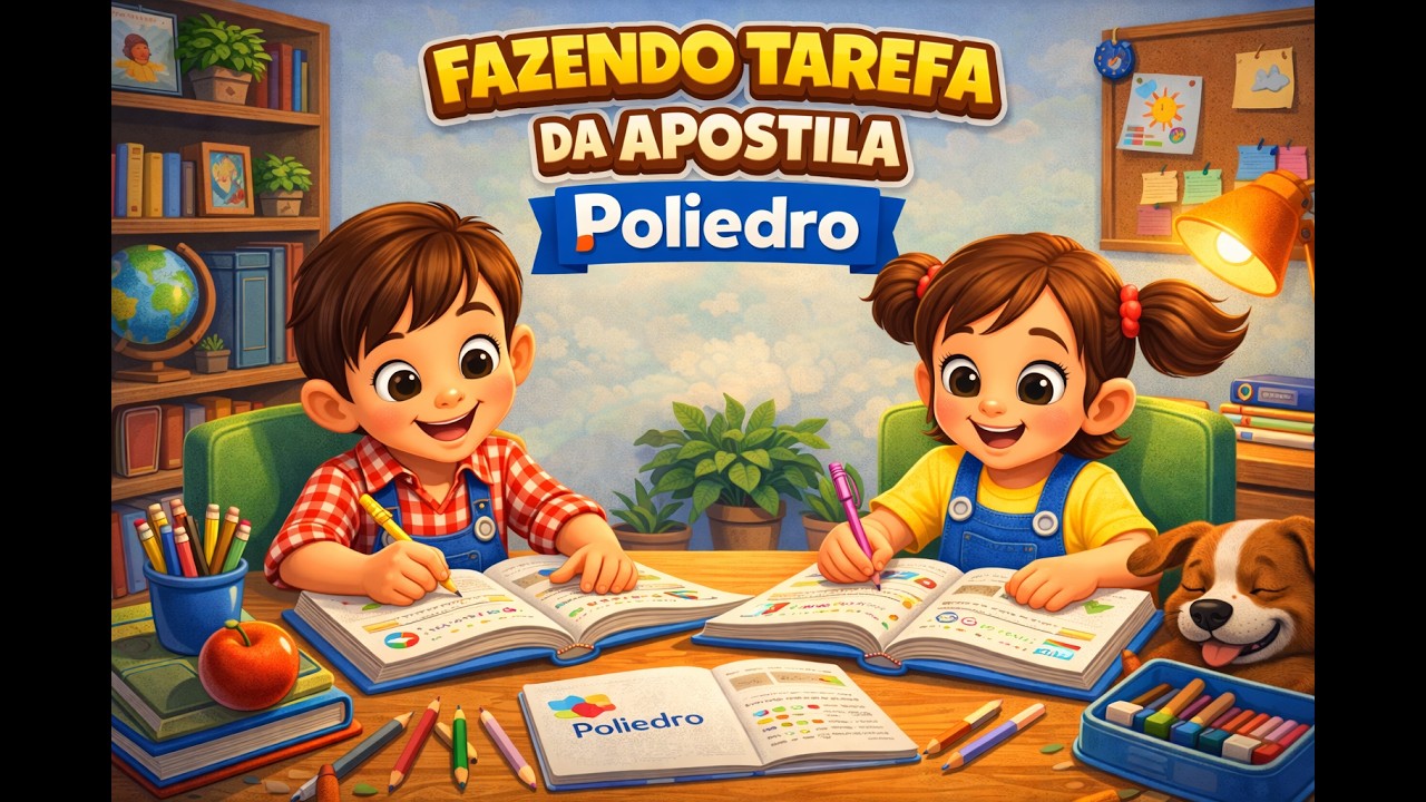 FAZENDO TAREFA DA APOSTILA POLIEDRO