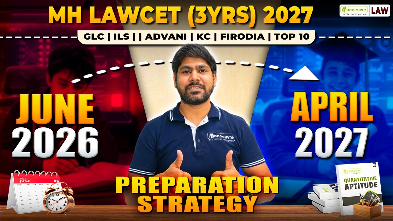 How to Crack MH LAWCET (3YRS) 2027? ⚖️ GLC, ILS, PGCL & Top Law Colleges Ka Preparation Strategy 🚀