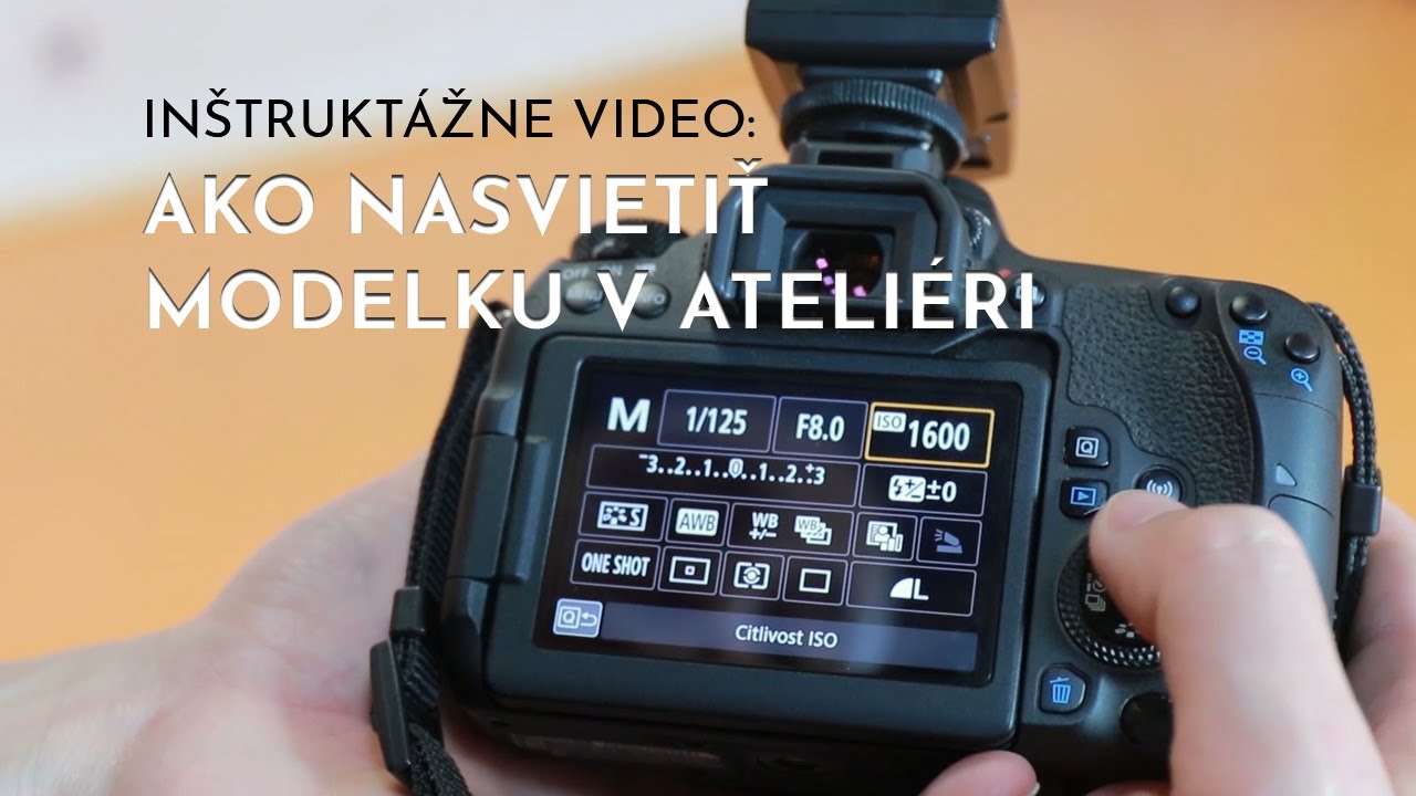 Inštruktážne video: Ako nasvietiť modelku v ateliéri