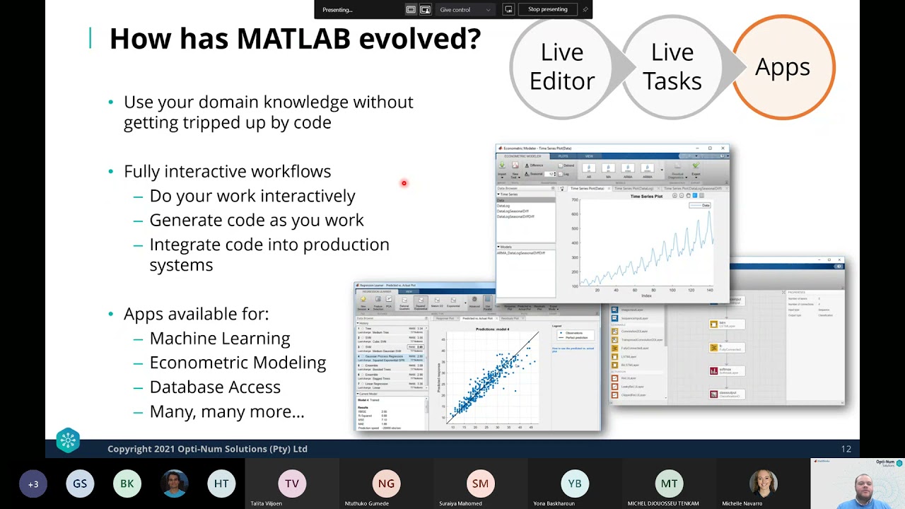 Live Webinar: Modern MATLAB for Finance Professionals