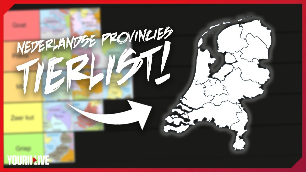 TIERLIST VAN ALLE PROVINCIES! (feat. Limburger)