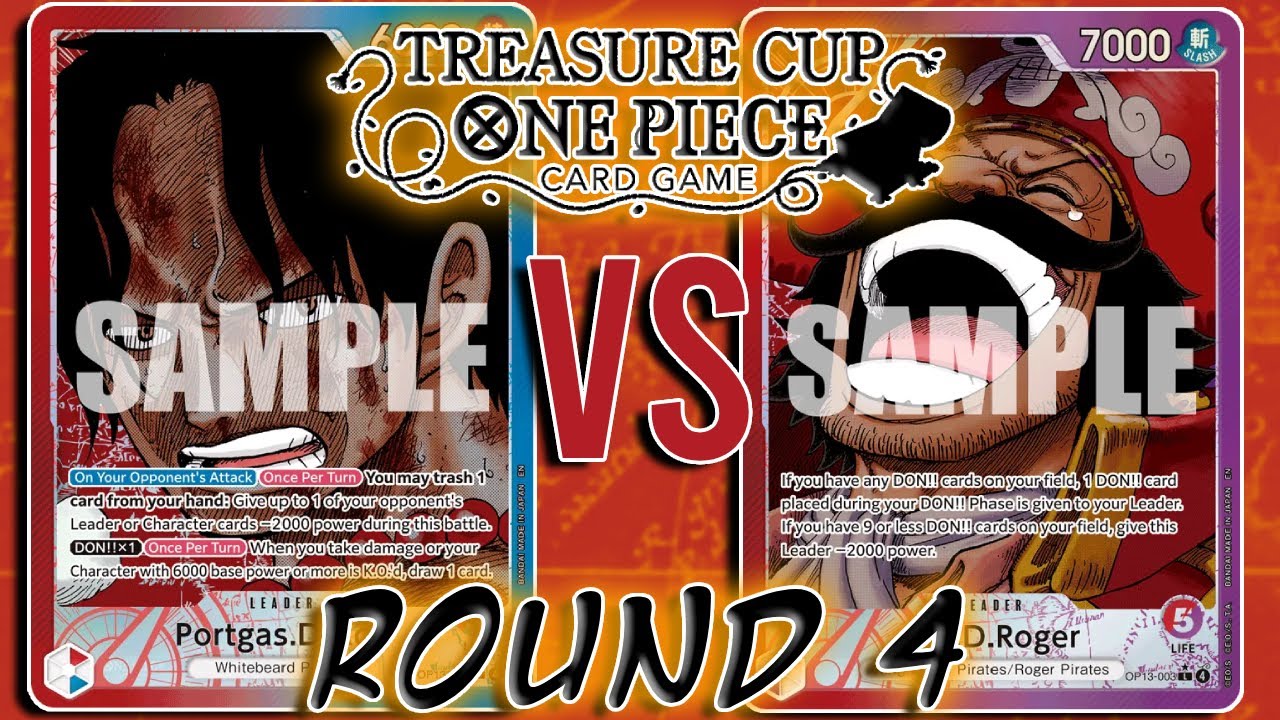 Magic Mayhem OPTCG OP13 Treasure Cup || Round 4 - R/P Gol.D.Roger