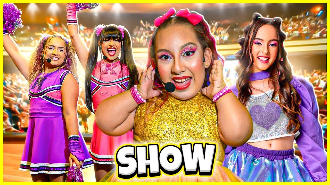 Show com MC divertida, Belinha e Kysha e Mine