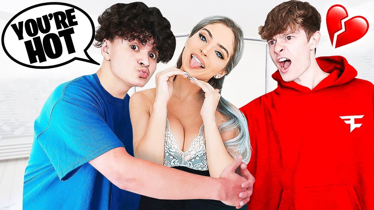 Flirting with my EX GIRLFRIEND To See How Boyfriend Reacts PRANK
