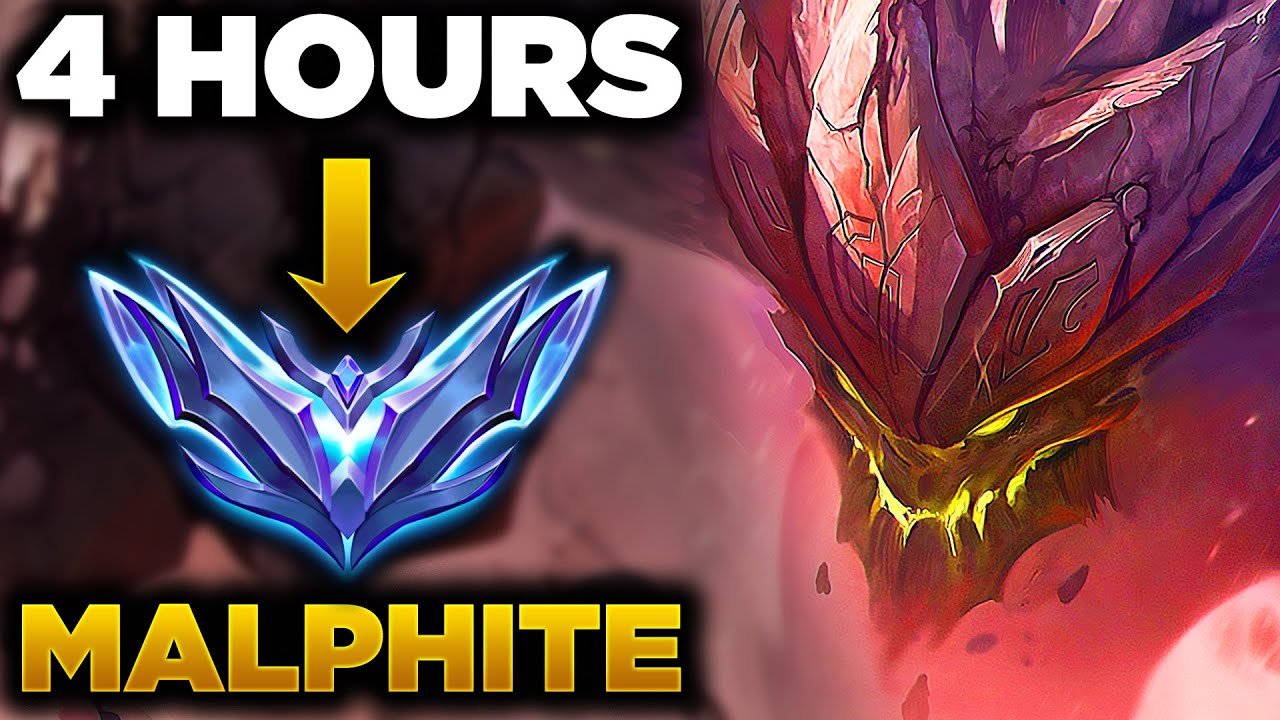 [S13] How to ACTUALLY Climb to Diamond in 4 Hours with Malphite Gameplay Guide + Builds + Runes