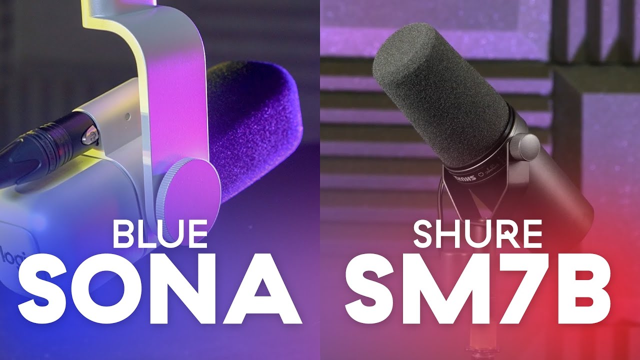 Shure SM7B vs Logitech Blue Sona: Which is Best? SURPRISING Result!