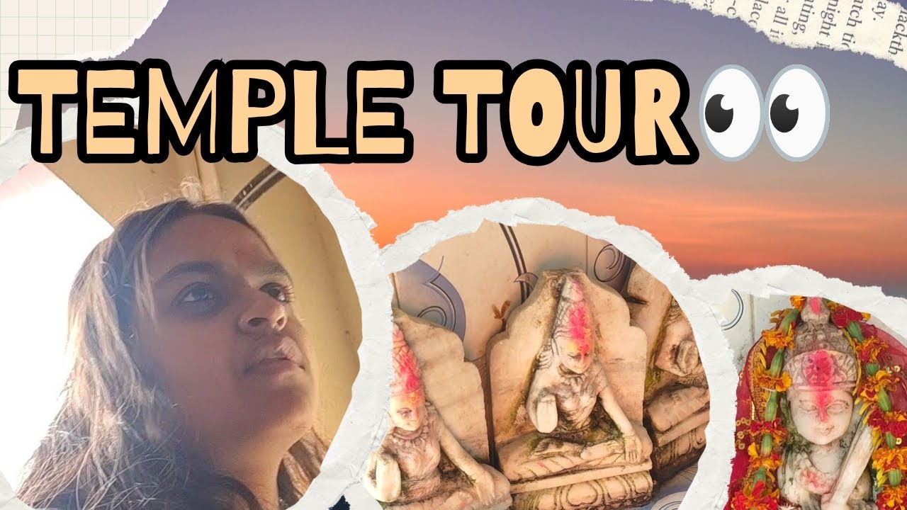 Temple tour 😍| ye Achanak kya hua 😱|