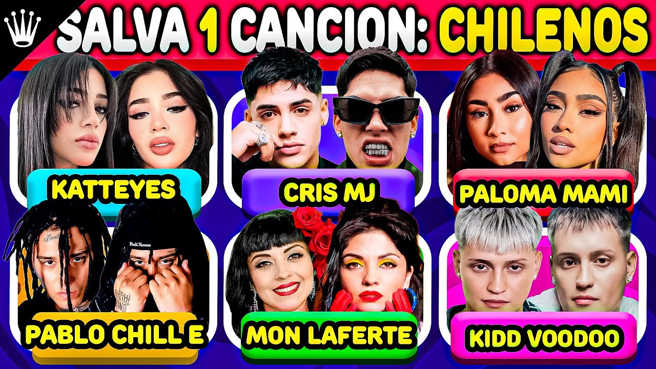 Salva 1 Cancion De Cada Artista Chileno  🇨🇱 🔥💣 ¿Cual Es Tu Favorita?  | BRAHYMUSIC