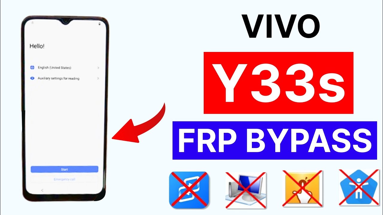 Vivo Y33s Frp Bypass 2025 Latest Security Setting Not Open Android 13/14 Without Pc 