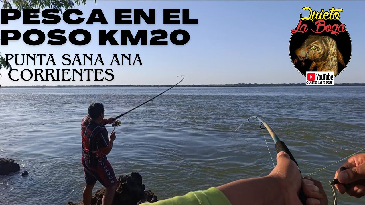 Pesca en el poso de ojito km20 punta santa Ana 