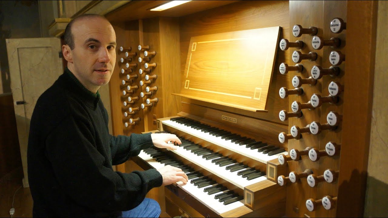 Bach - BWV 639 Ich ruf zu dir, Herr Jesu Christ (Church of St Andrew and Thomas, Pontevico)